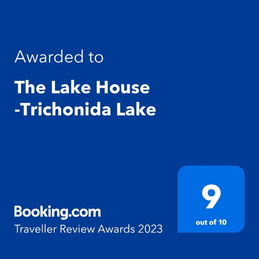 The Lake House" -Trichonida Lake Marathias  Esterno foto