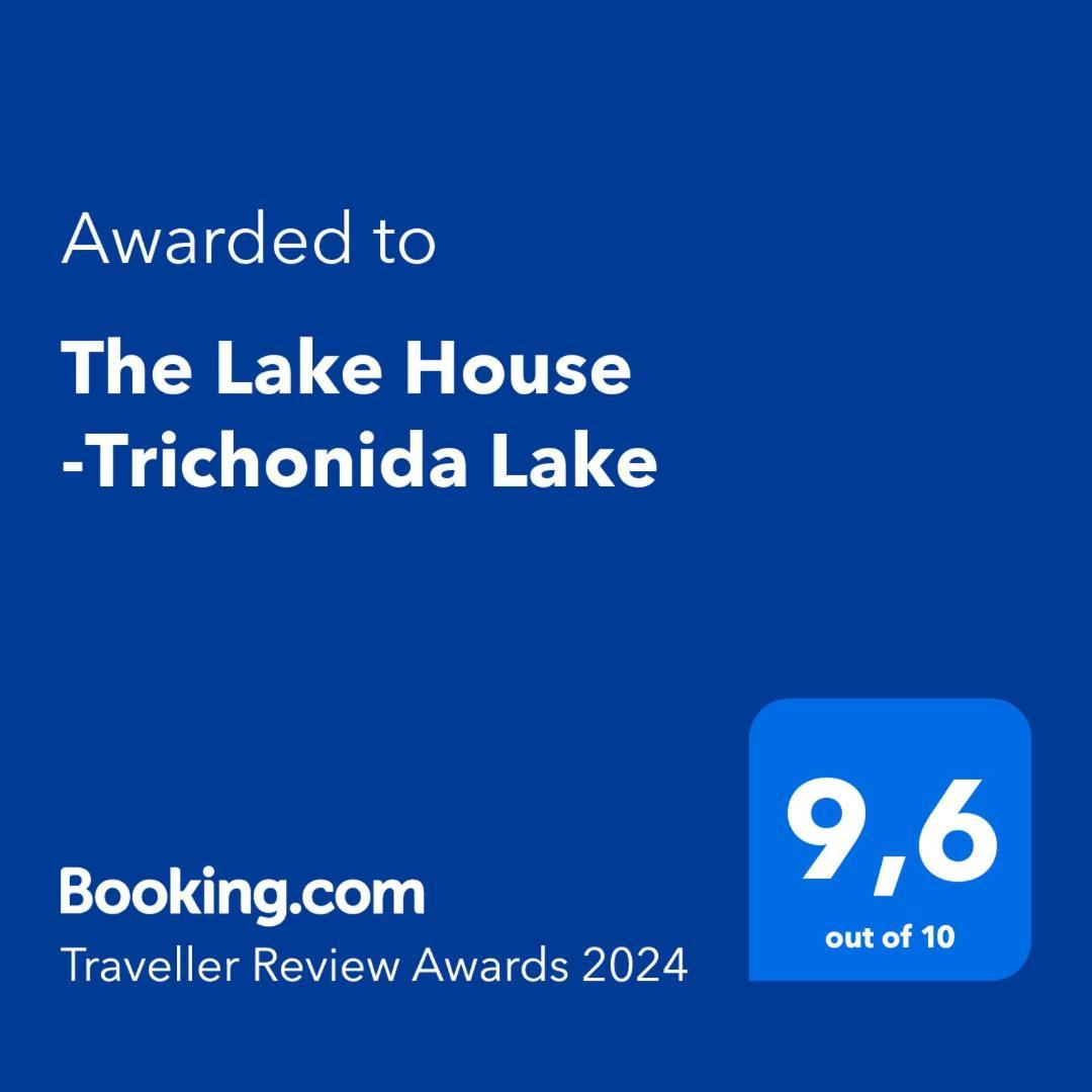 The Lake House" -Trichonida Lake Marathias  Esterno foto